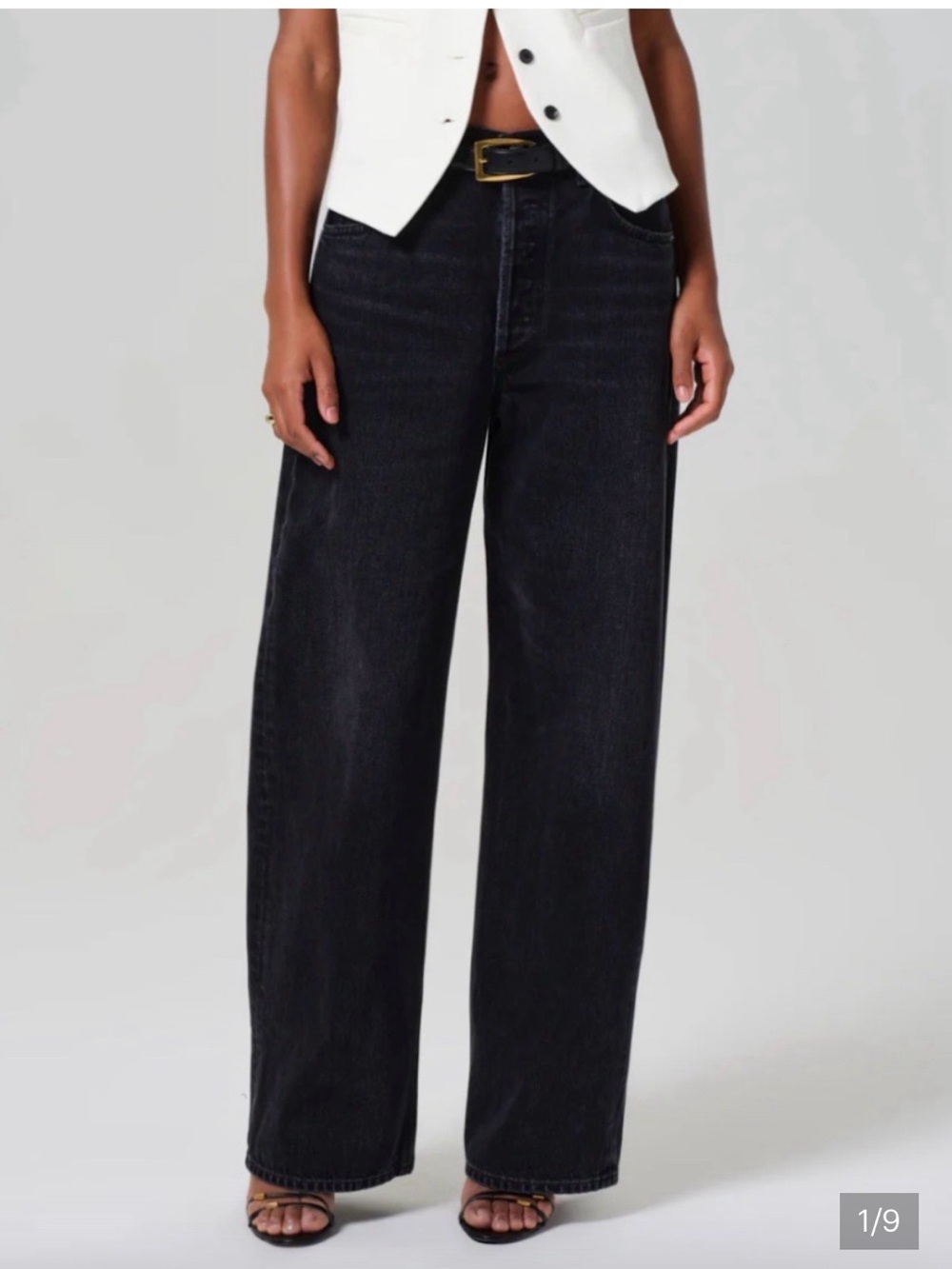 Citizens Of Humanity Black Ayla Jeans